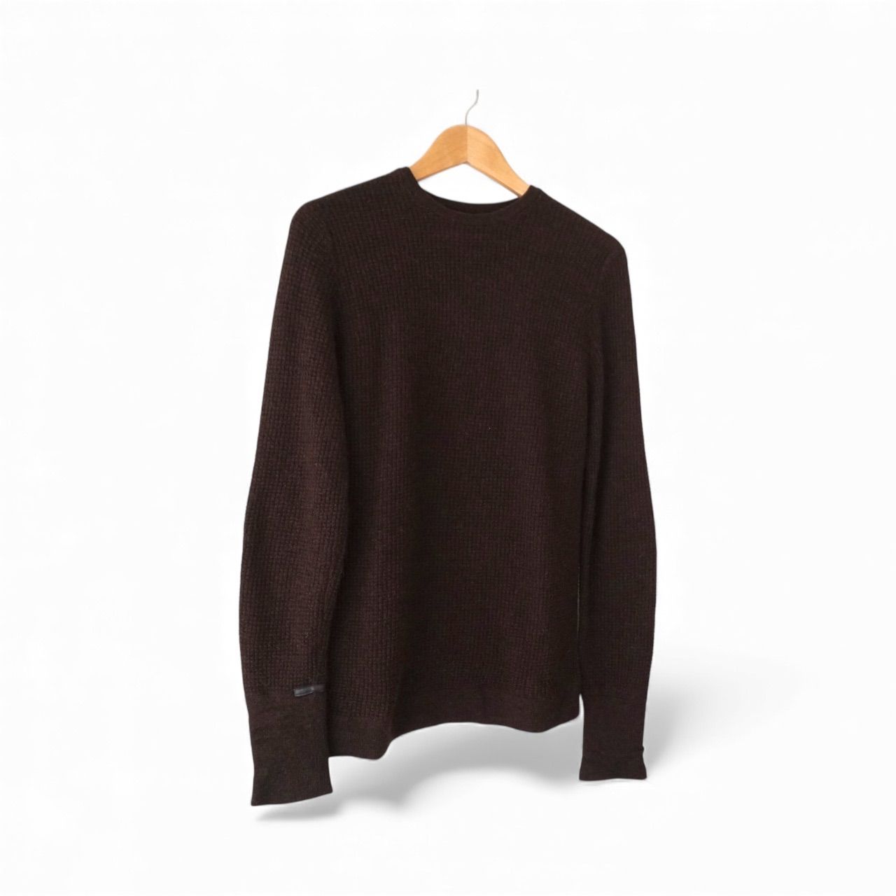 THE INOUE BROTHERS ザ イノウエブラザーズ Baby Alpaca Waffle Crew