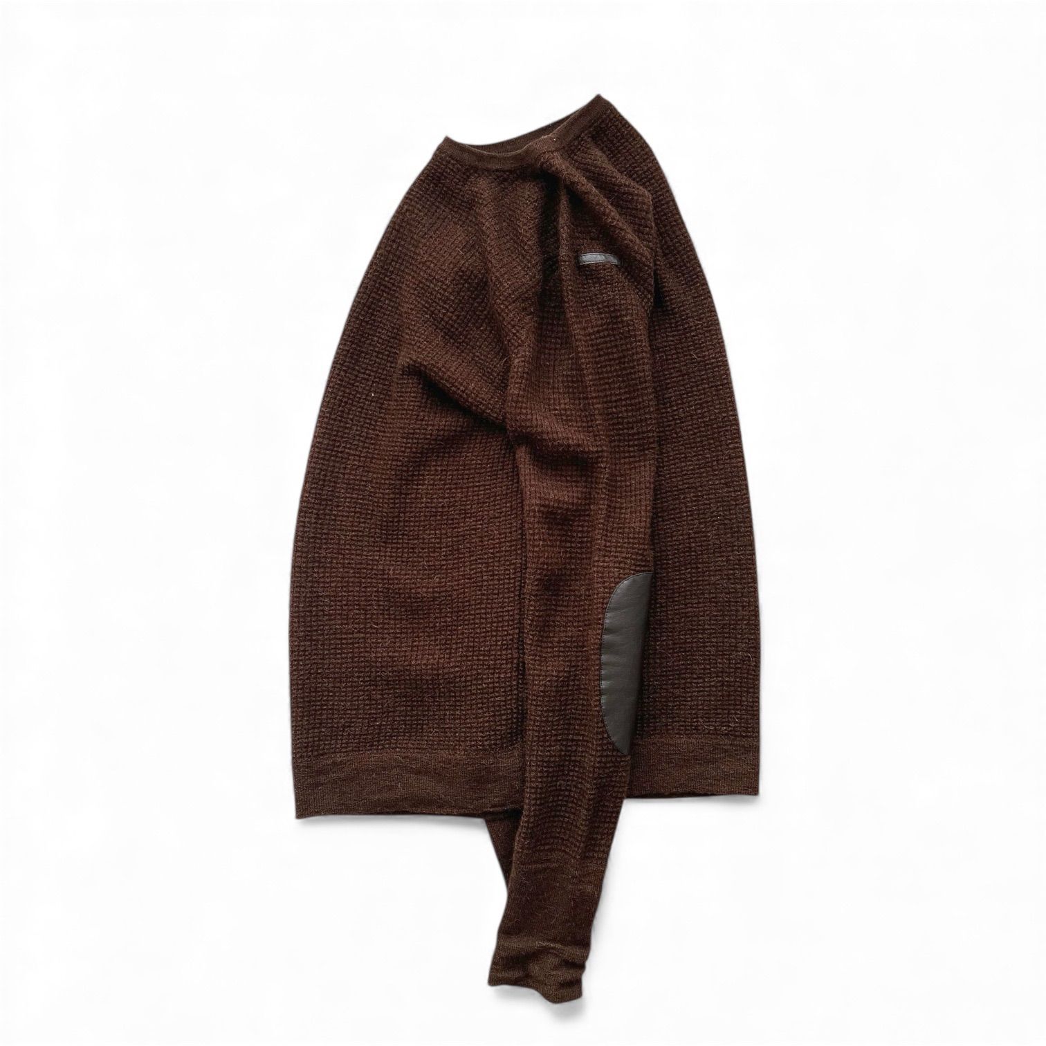 THE INOUE BROTHERS ザ イノウエブラザーズ Baby Alpaca Waffle Crew