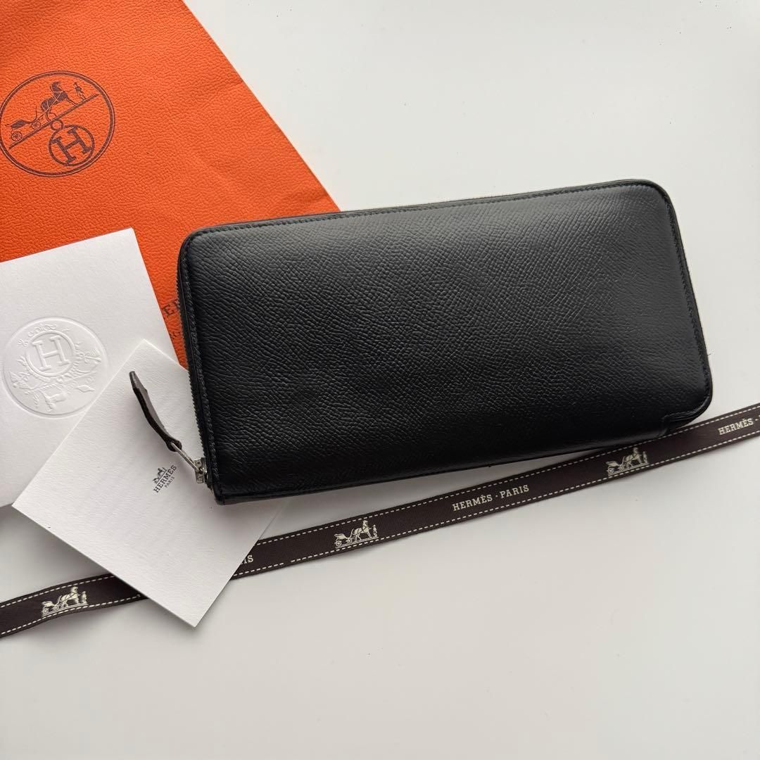 美品】 179 HERMES エルメス アザップ シルクイン 長財布 - メルカリ