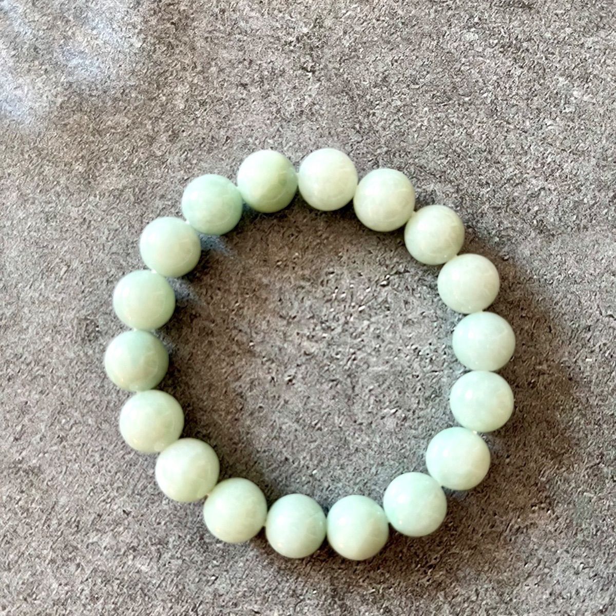 ビルマ翡翠(硬玉ジェダイト) 10mm】天然石 ブレスレット