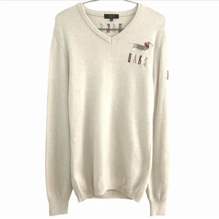 DAKS GOLF ダックス ゴルフ カシミヤ100% ニット セーター レディース