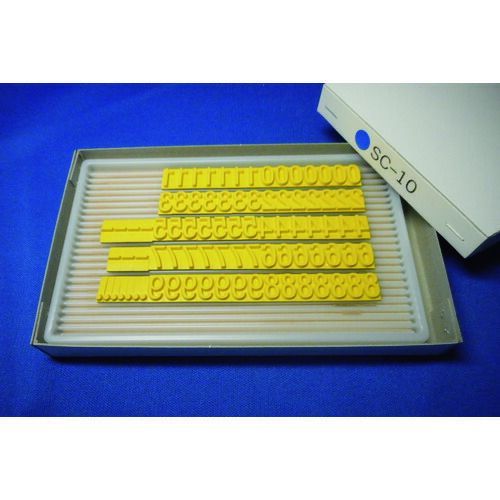 テクノマーク 活字ＳＣ−１０ 数字セット