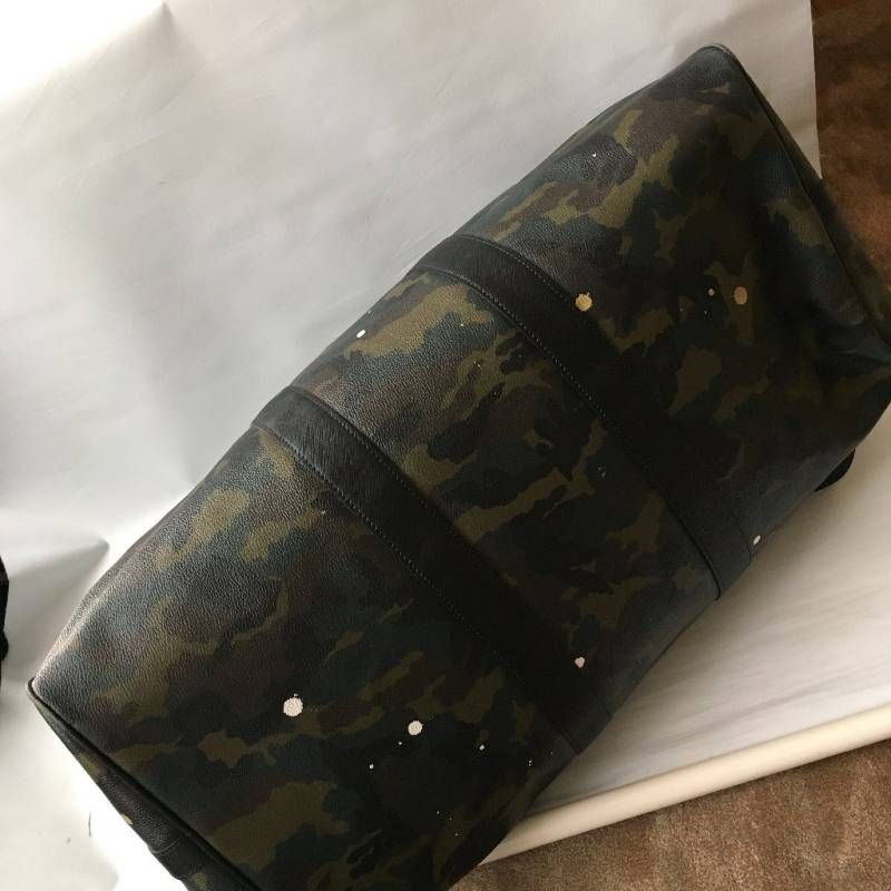 美品 Gentil Bandit（ジャンティバンティ） 迷彩 大容量 ボストン