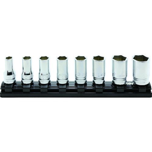 コーケン ９ ５ｍｍ差込 Ｚ−ＥＡＬセミディープソケットレールセット８ヶ組