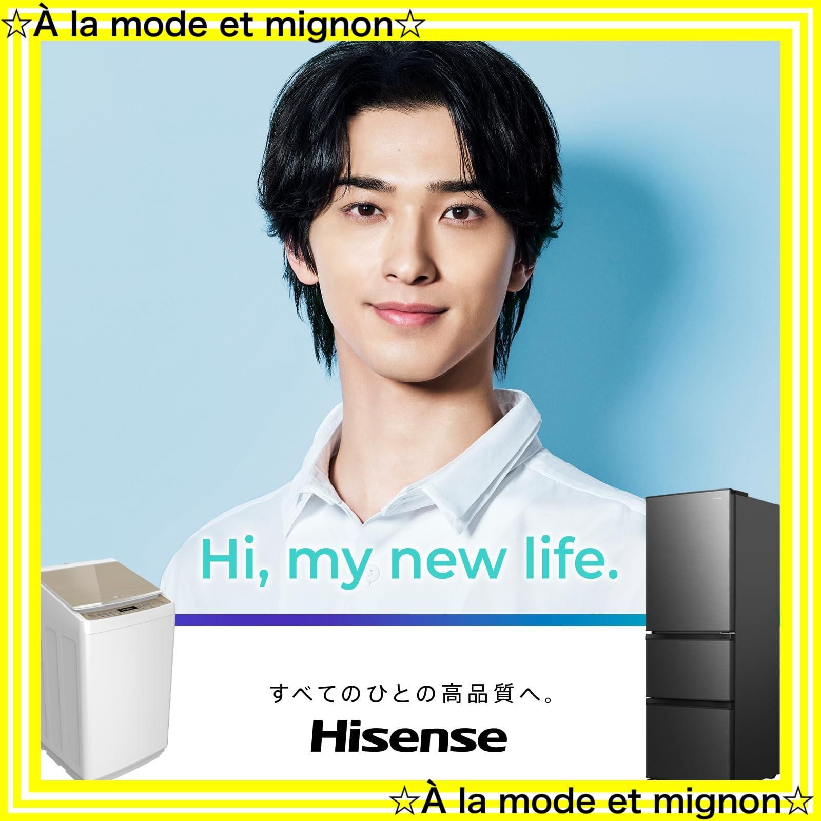  1 2人用 スリム 最短14分洗濯 5 kg シャワー水流 激流洗浄 予約機能 風乾燥 洗濯機 部屋干し 多彩コース ハイセンス 真下排水 一人暮らし HW K 55 B ハンディ 小型洗濯機 洗濯機