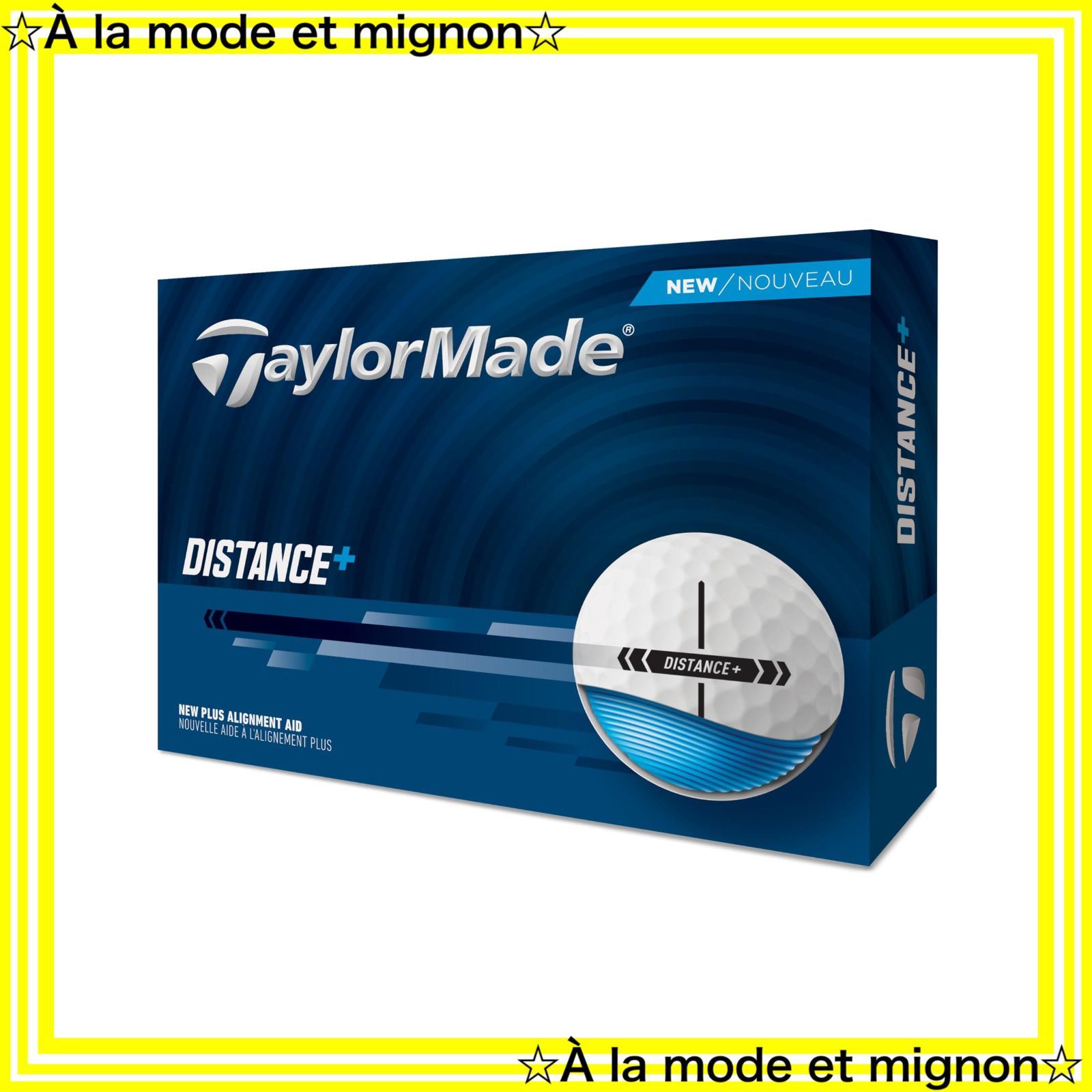 スピード発送】ゴルフボール + Distance 2025年モデル TMJ25 MADE