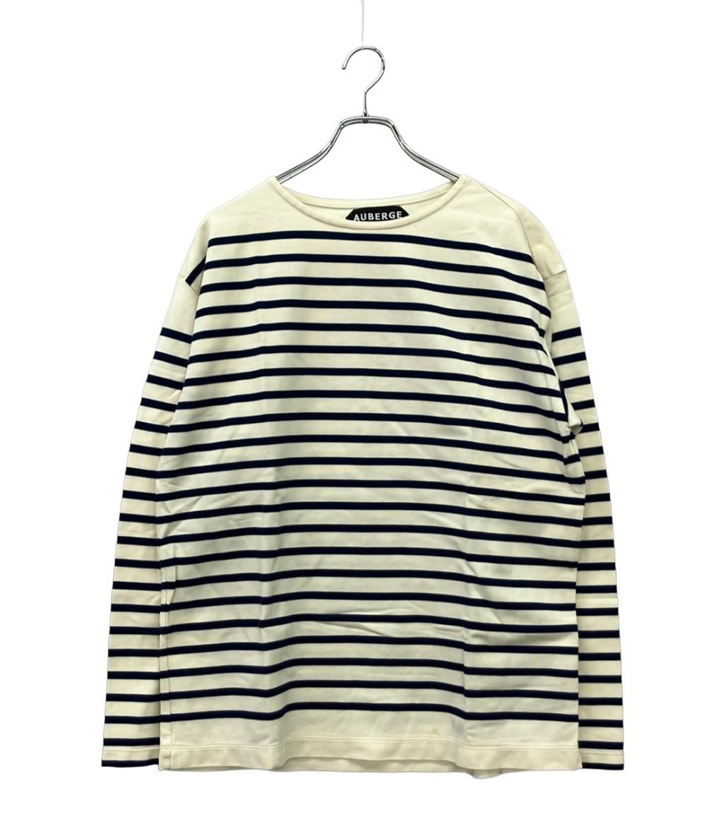 オーベルジュ 長袖シャツ ボーダー メンズ SIZE 40 (M) AUBERGE - メルカリ