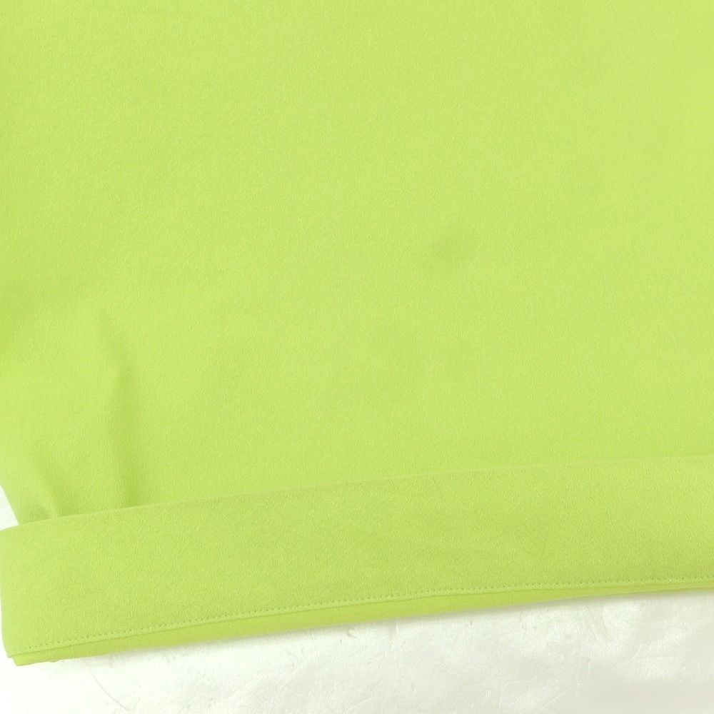 イッセイミヤケ ISSEY MIYAKE 春夏 ポリエステル系 ワイドパンツ ライトグリーン サイズ表記なし L位 レディース