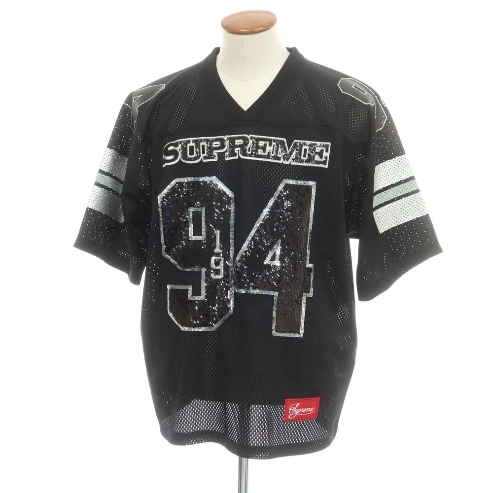 中古】シュプリーム Supreme 2025年秋冬 Sequin Football Jersey