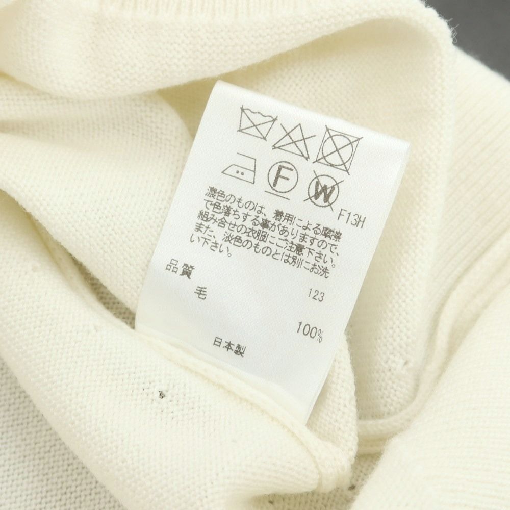 中古】ジョゼフオム JOSEPH HOMME ウール ハイネックニット オフ