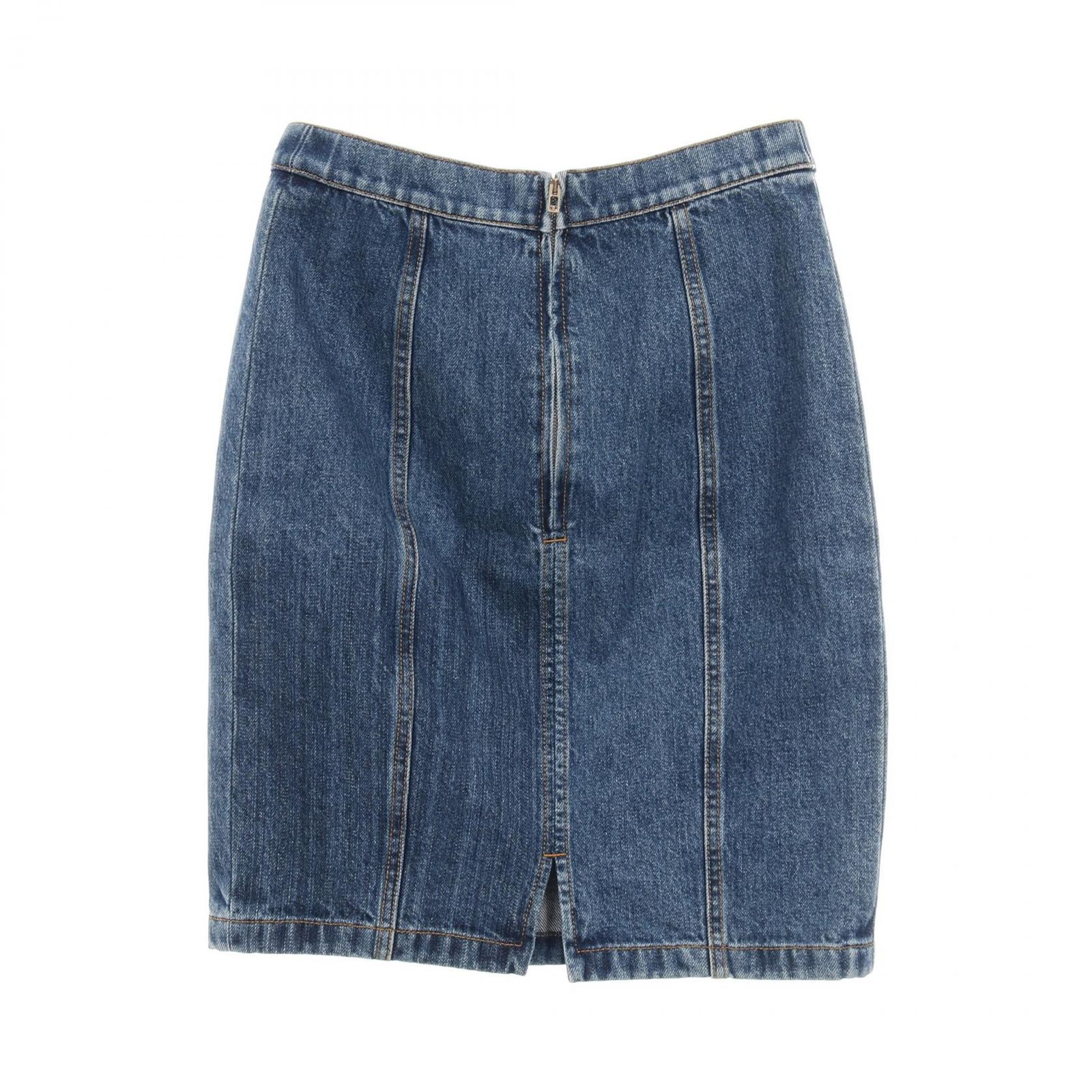 シャネル CHANEL ココボタンスカート デニム ロング スリット M〜L CHANEL シャネル ココマークボタン スカート - メルカリ