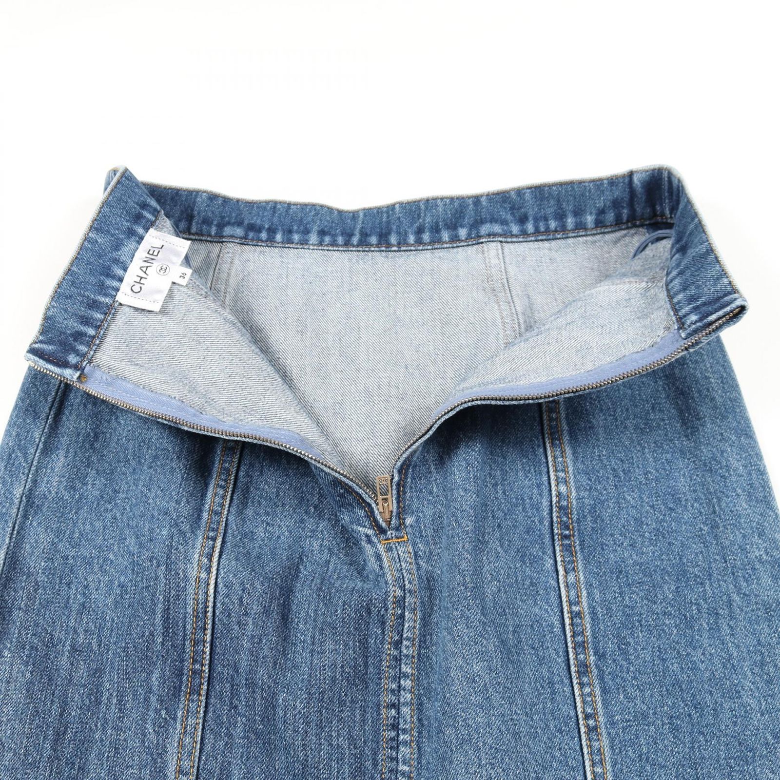 CHANEL シャネル ココマークボタン スカート - メルカリ