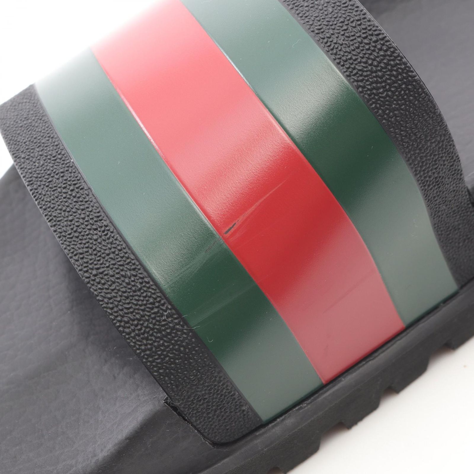 GUCCI グッチ ウェブ スライド サンダル 通勤対応 ワードローブ