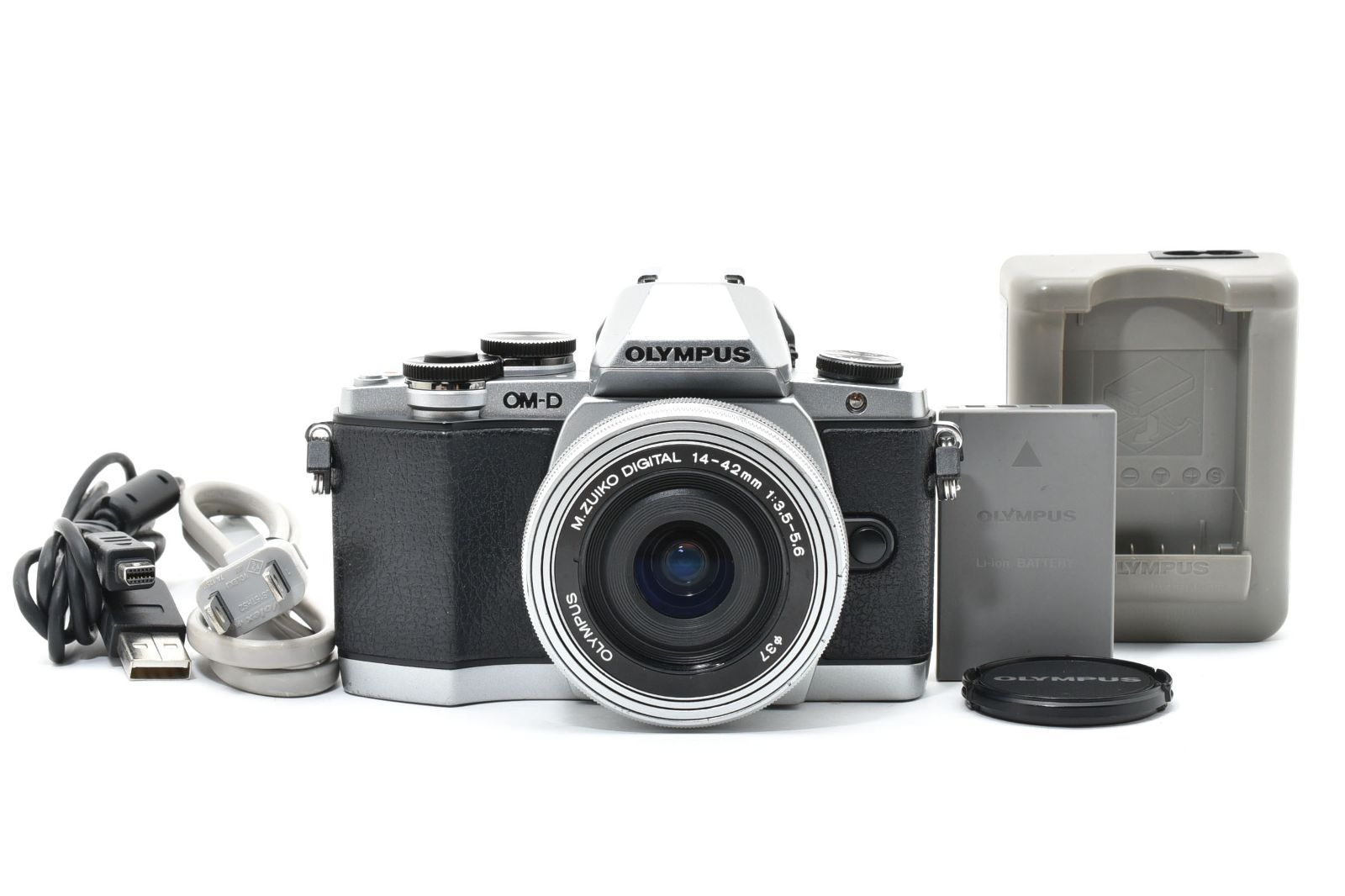 ☆美品☆オリンパス OLYMPUS OM-D E-M10 レンズキット 14-42mm EZ