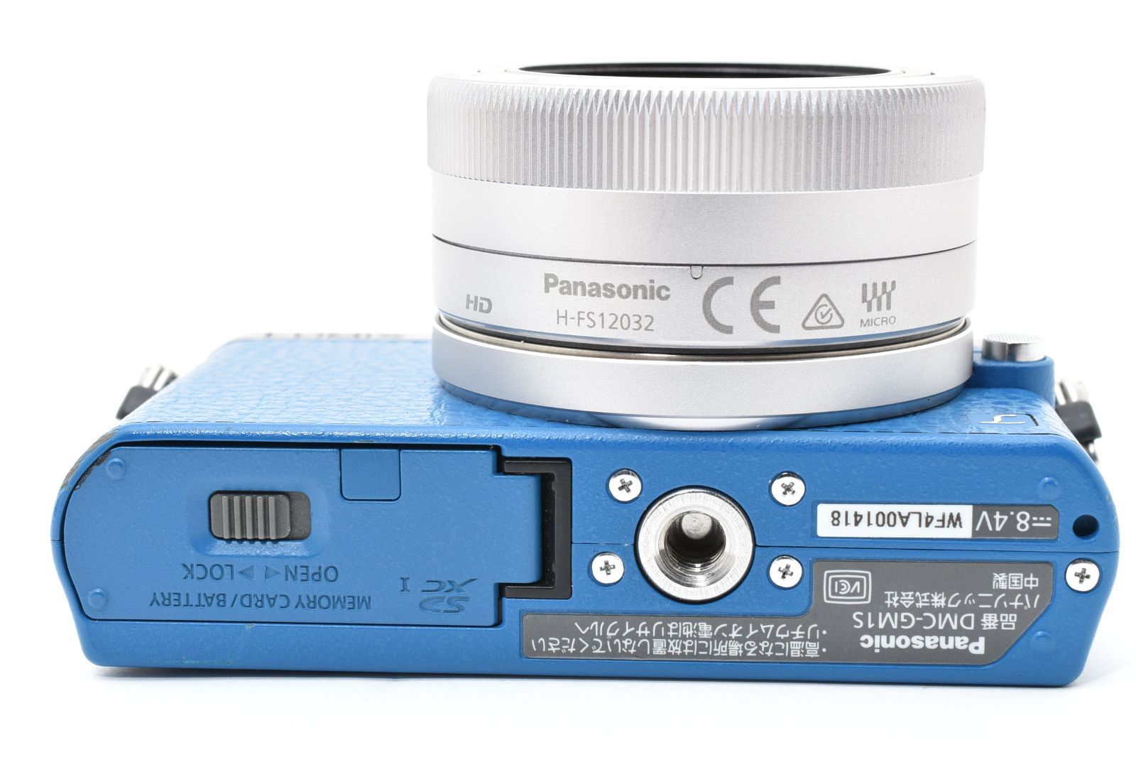 ☆極上品☆パナソニック Panasonic LUMIX GM1S レンズキット ブルー