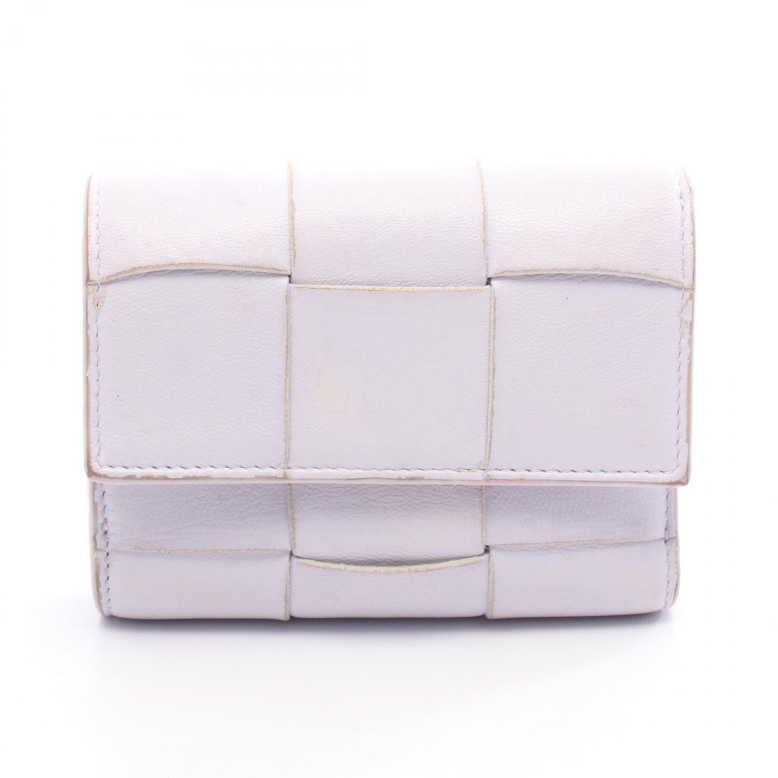 BOTTEGA VENETA ボッテガヴェネタ カセット マキシイントレチャート スモール 三つ折りフラップウォレット 三つ折り財布