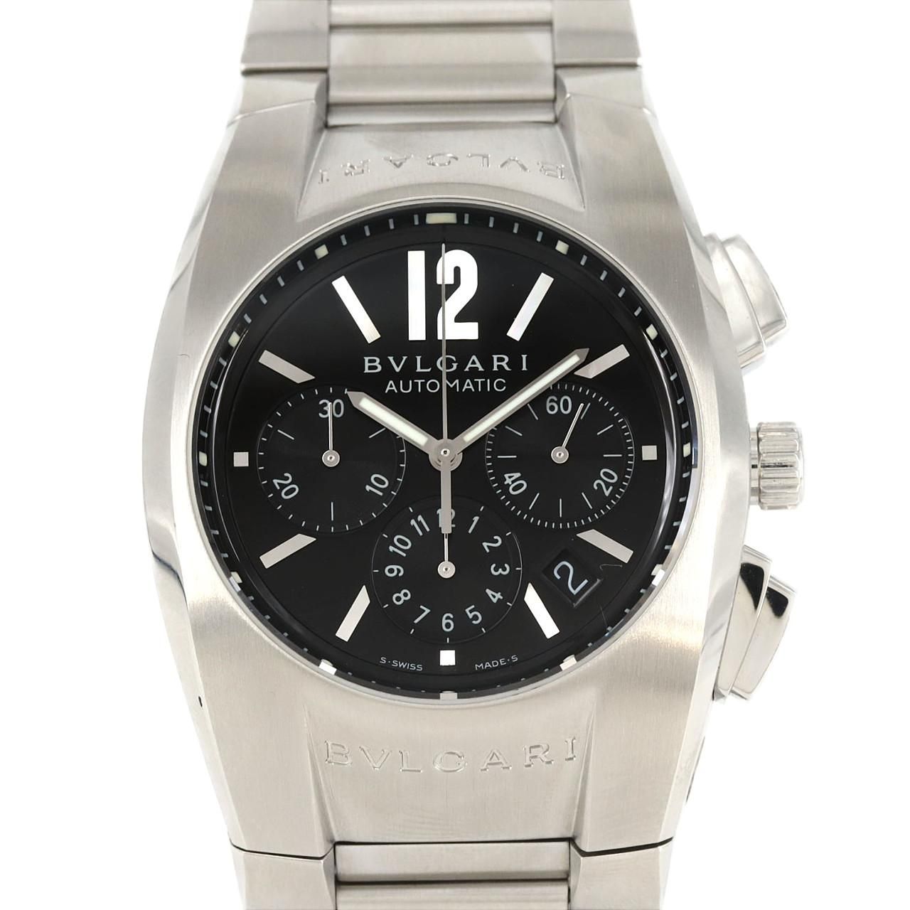 ブルガリ エルゴンクロノグラフ EG 40 SCH AT SS 自動巻