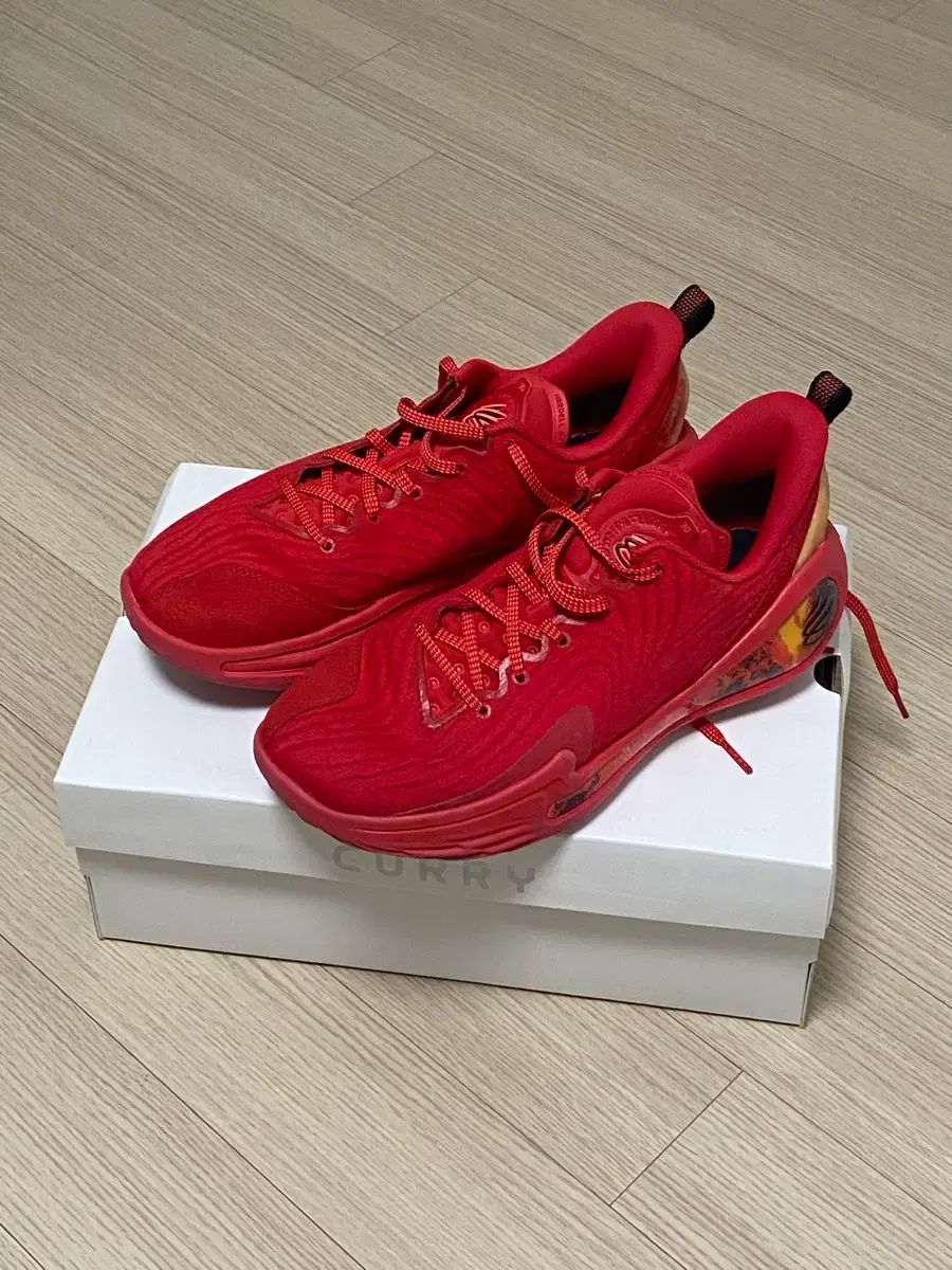 アンダーアーマー カリー 12 スパーク アレス レッド