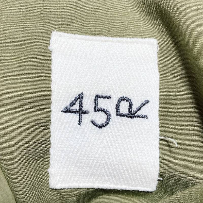 45 R rpm フォーティファイブアール ウェザーの908ベイカーパンツ オールシーズン R刺繍 アール刺繍 ブランドボタン 近年 サイズ1