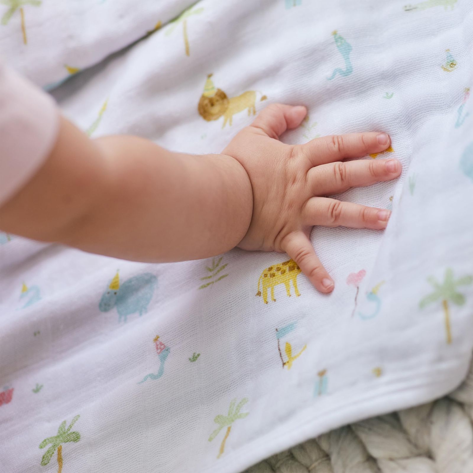 of the snake year デザイン ベビーブランケット ブランケット ガーゼケット 出産祝い anais エイデンアンドアネイ ギフト 柔らかい おむつ替え プレイマット aden 多用途