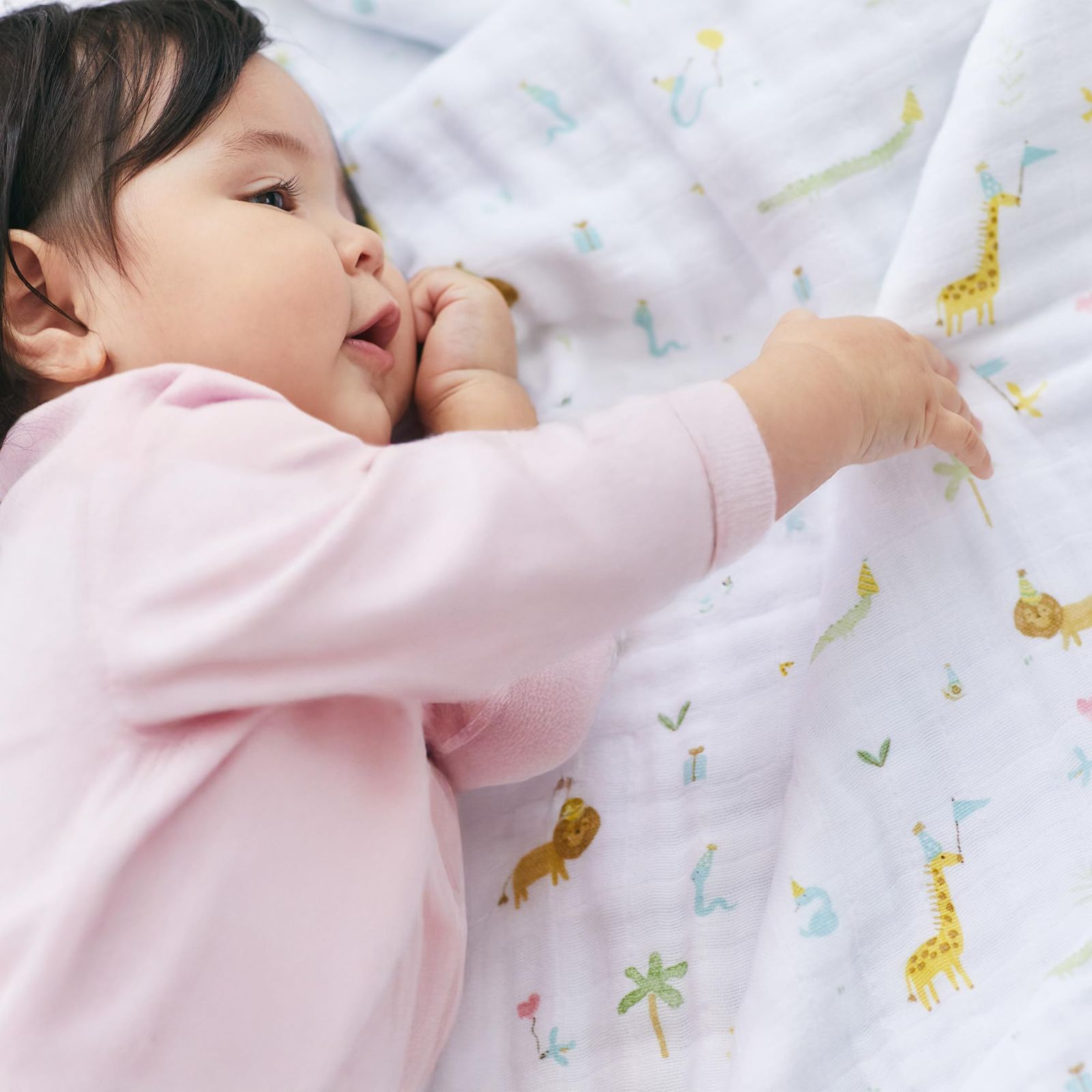  of the snake year デザイン ベビーブランケット ブランケット ガーゼケット 出産祝い anais エイデンアンドアネイ ギフト 柔らかい おむつ替え プレイマット aden 多用途 毛布 ブランケット 子ども用寝具