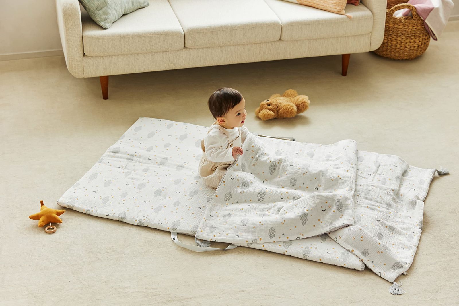  DADWAY ディーバイダッドウェイ お昼寝マット by ドリーミングスター D ベビー布団 セット ベビー用寝具 ベッド