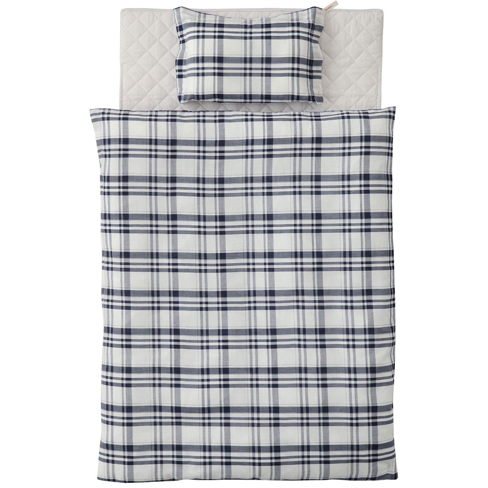 タータンチェック ミニ布団セット ベビー 1418-0027-52 新しいファミリーのデイリー ム サンデシカ telet