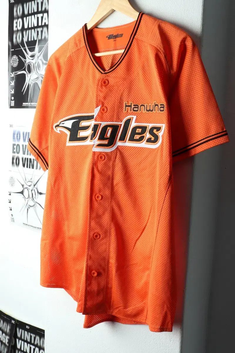 L XL ブランド ヴィンテージ 半袖 Tシャツ Hanwhae Eagles ハンファ イーグルス 鄭恩源 チョン ウンウォン 1609 A