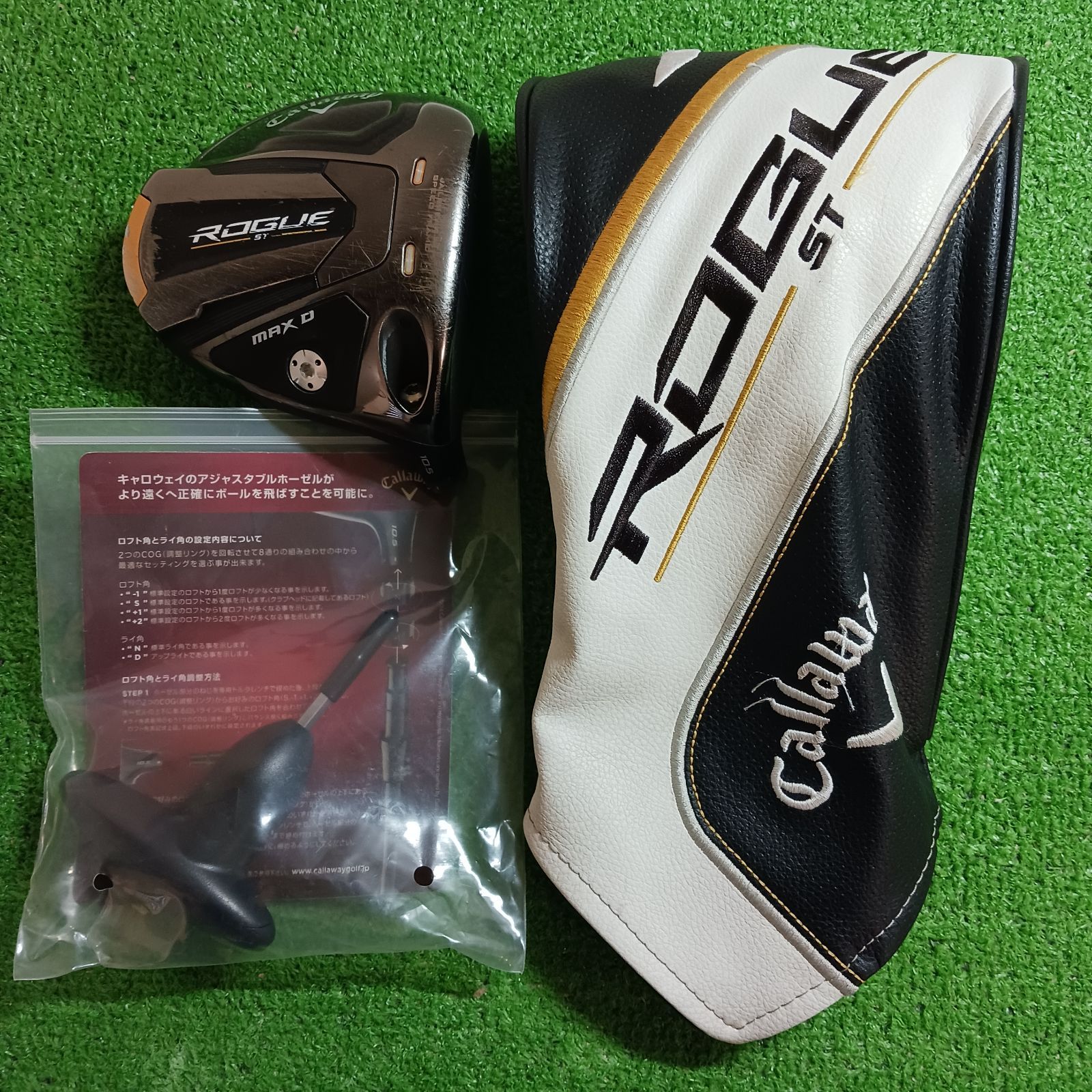 キャロウェイ ローグ ST MAX-D ドライバー 10.5°ヘッドのみ【1804