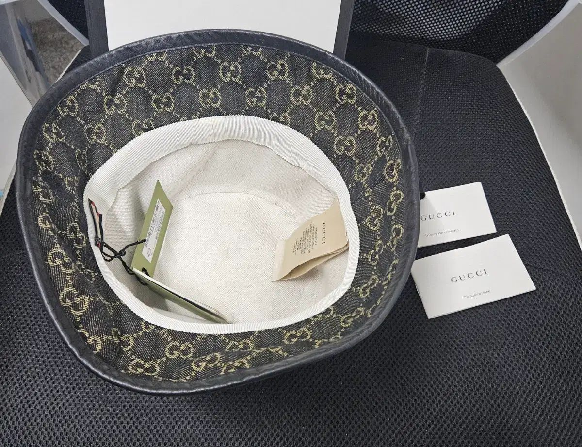 グッチ GG パータン バケットハット ブラック