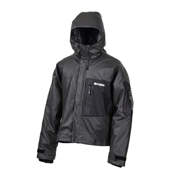 双進 防寒服アウター 7783 RBB フィッシャーマンWDジャケットII チャコール L