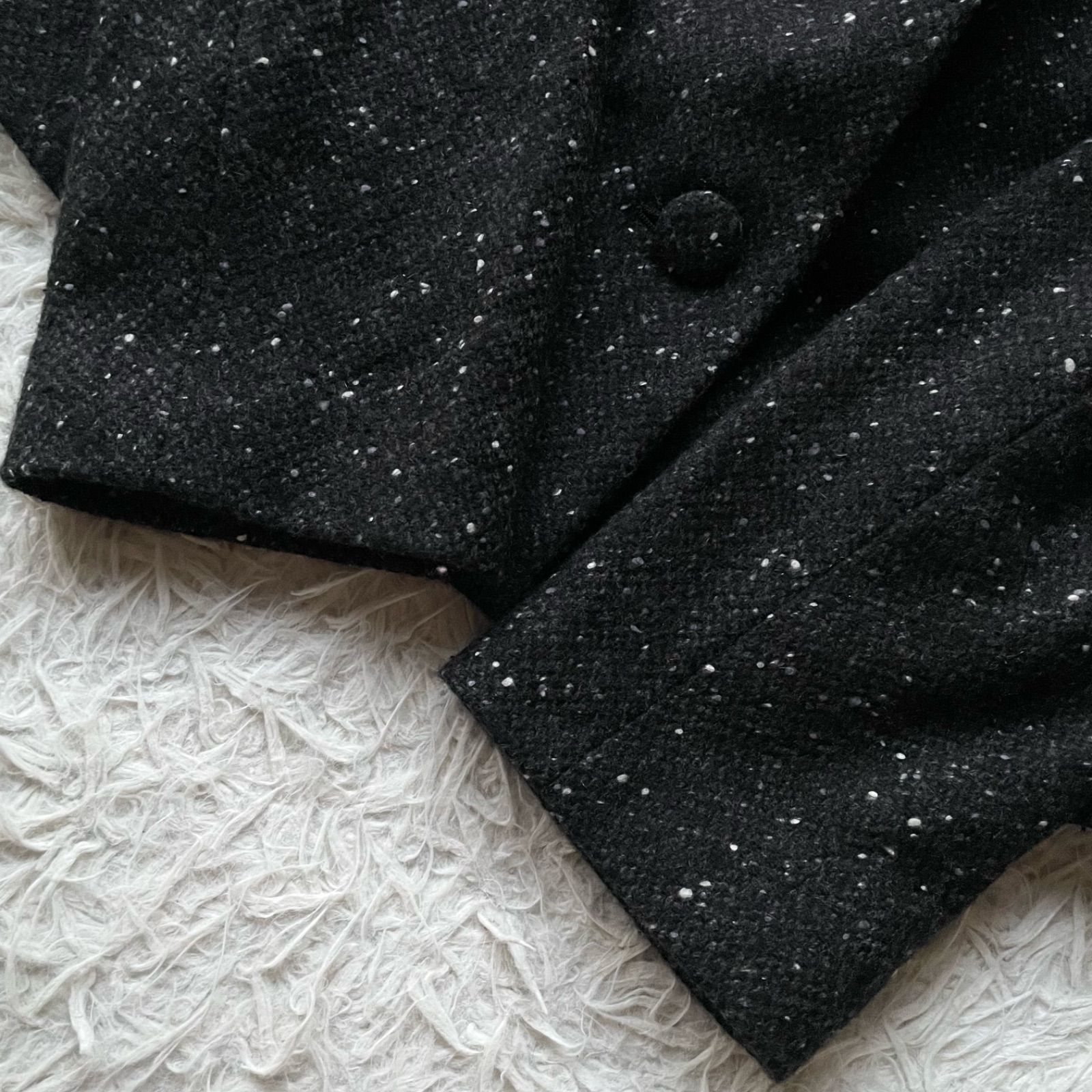 スカート くるみボタン