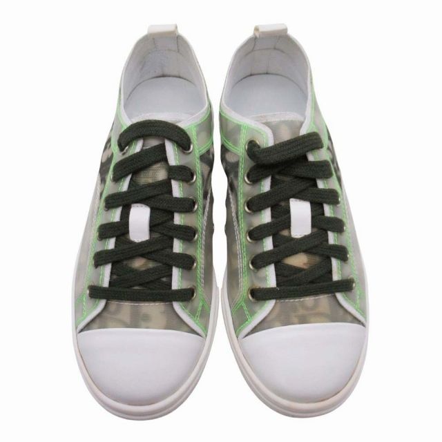 20 ss ベビーディオール baby Dior B 23 Low Top Oblique オブリーク スニーカー ロートップ シューズ ロゴ トロッター 靴 31 19.5 cm カーキ L 05 キッズ 子供靴 11