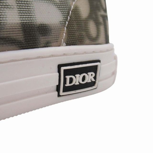  20 ss ベビーディオール baby Dior B 23 Low Top Oblique オブリーク スニーカー ロートップ シューズ ロゴ トロッター 靴 31 19.5 cm カーキ L 05 キッズ 子供靴 11 スニーカー キッズシューズ