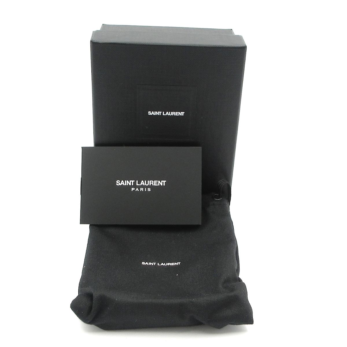 SAINT LAURENT PARIS サンローランパリ 3つ折り財布 459784 ピンク レザー ロンT 三つ折り財布 