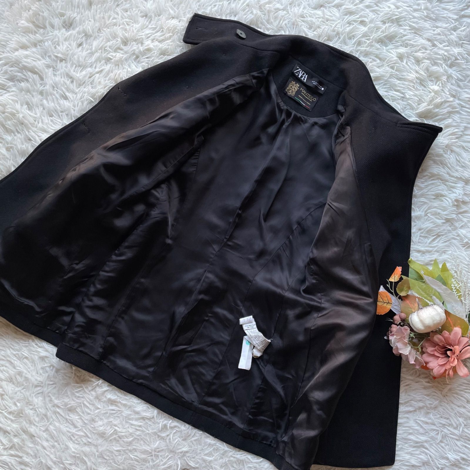 ZARA MANTECO マンテコ ナポレオンコート ダブル 金ボタン 定番 人気 M