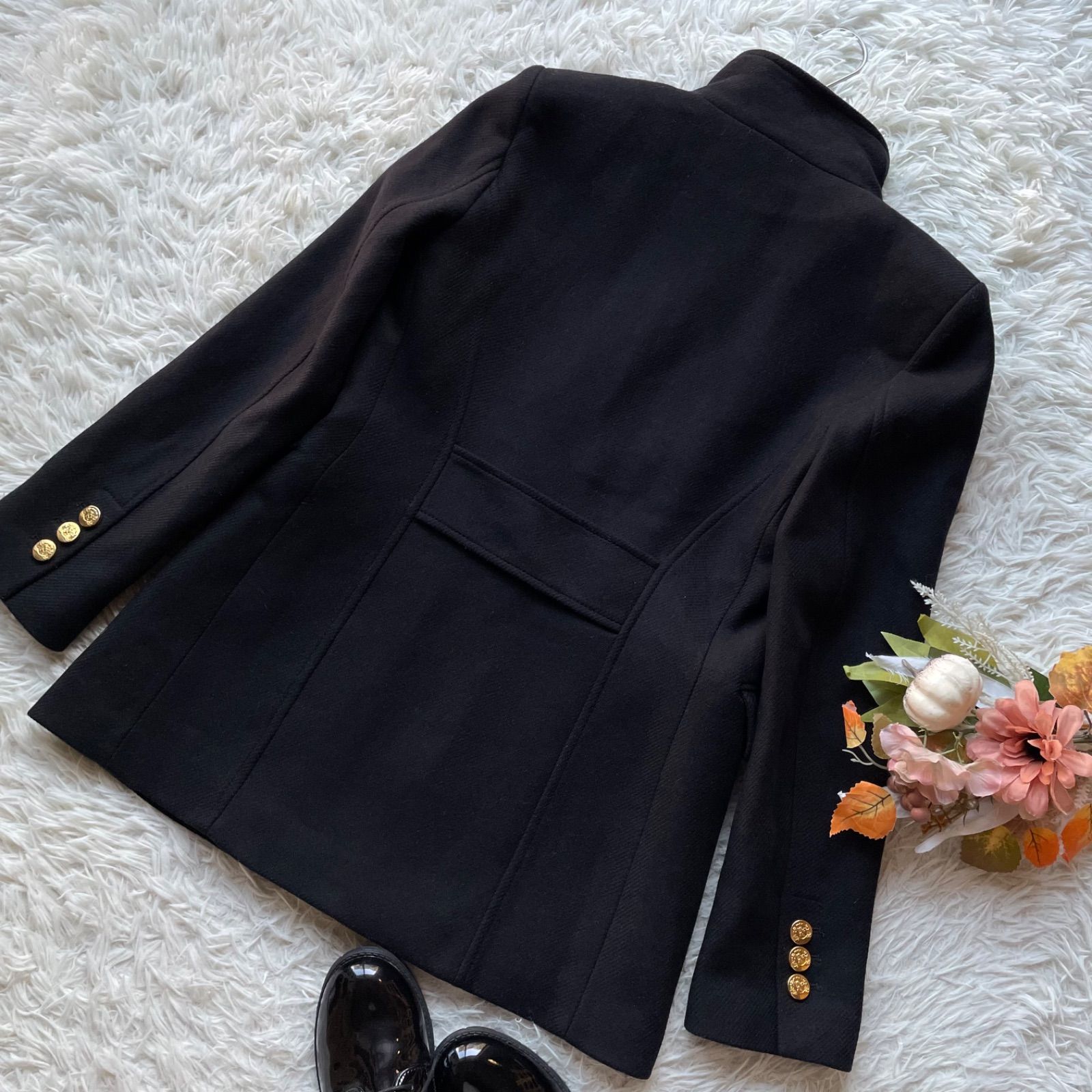 ZARA MANTECO マンテコ ナポレオンコート ダブル 金ボタン 定番 人気 M