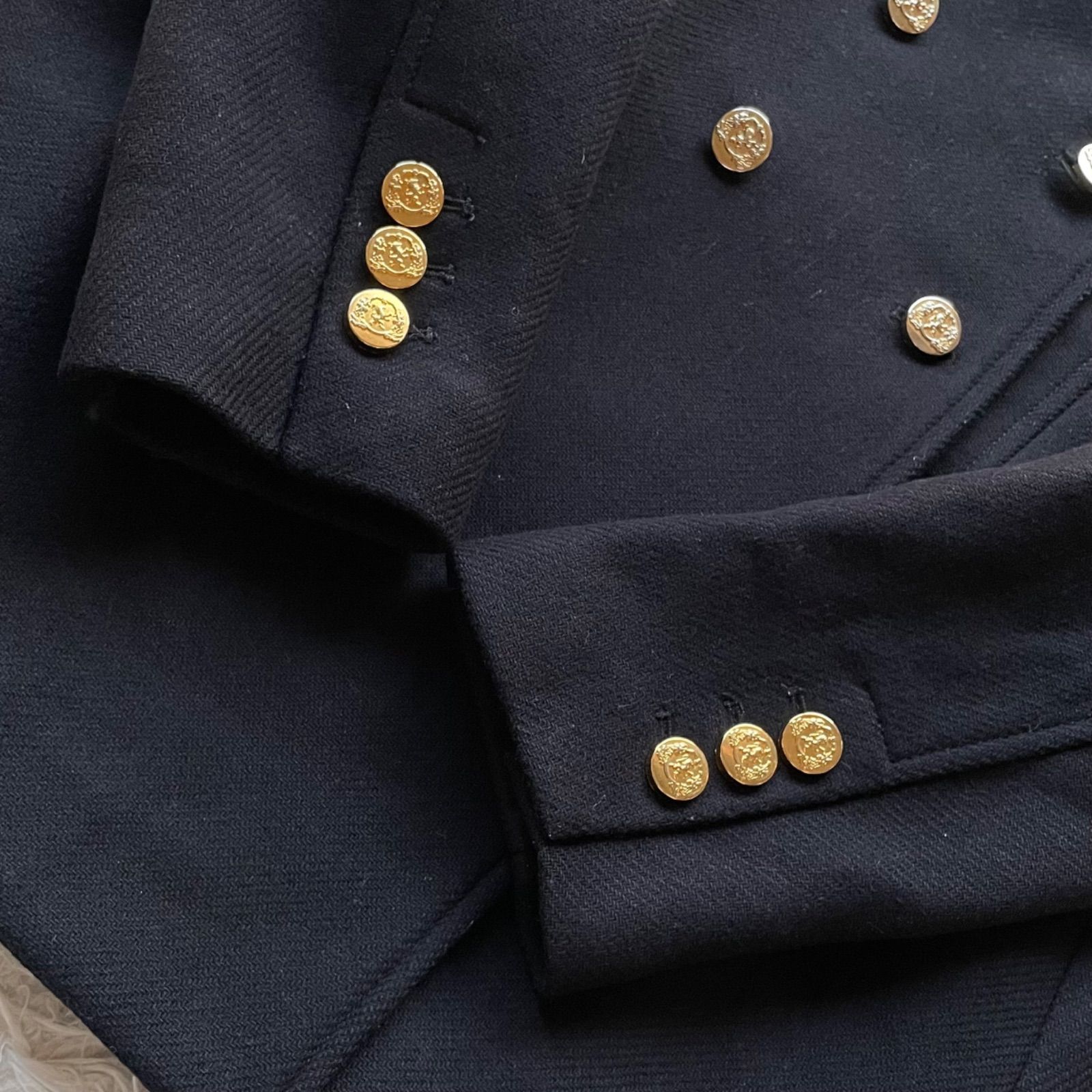 ZARA MANTECO マンテコ ナポレオンコート ダブル 金ボタン 定番 人気 M