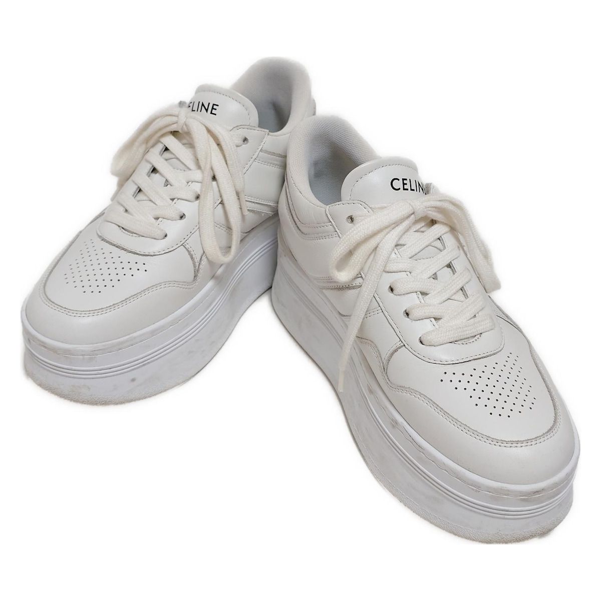 CELINE(セリーヌ) スニーカー 36 レディース ブロックスニーカー