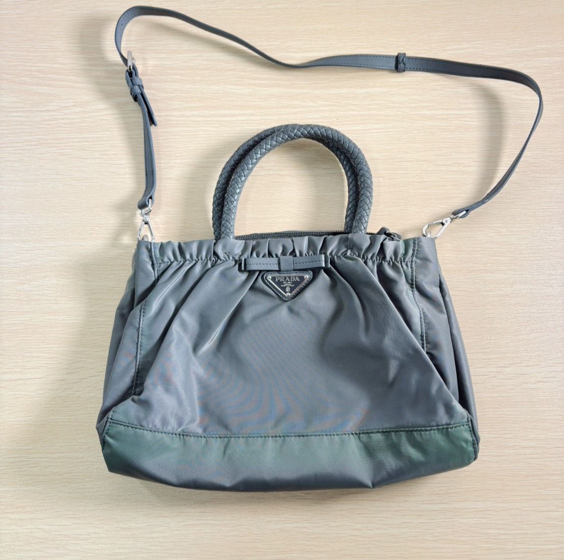 PRADA - 良品 PRADA プラダ 三角ロゴ ナイロン 2Way ミニ ショルダー
