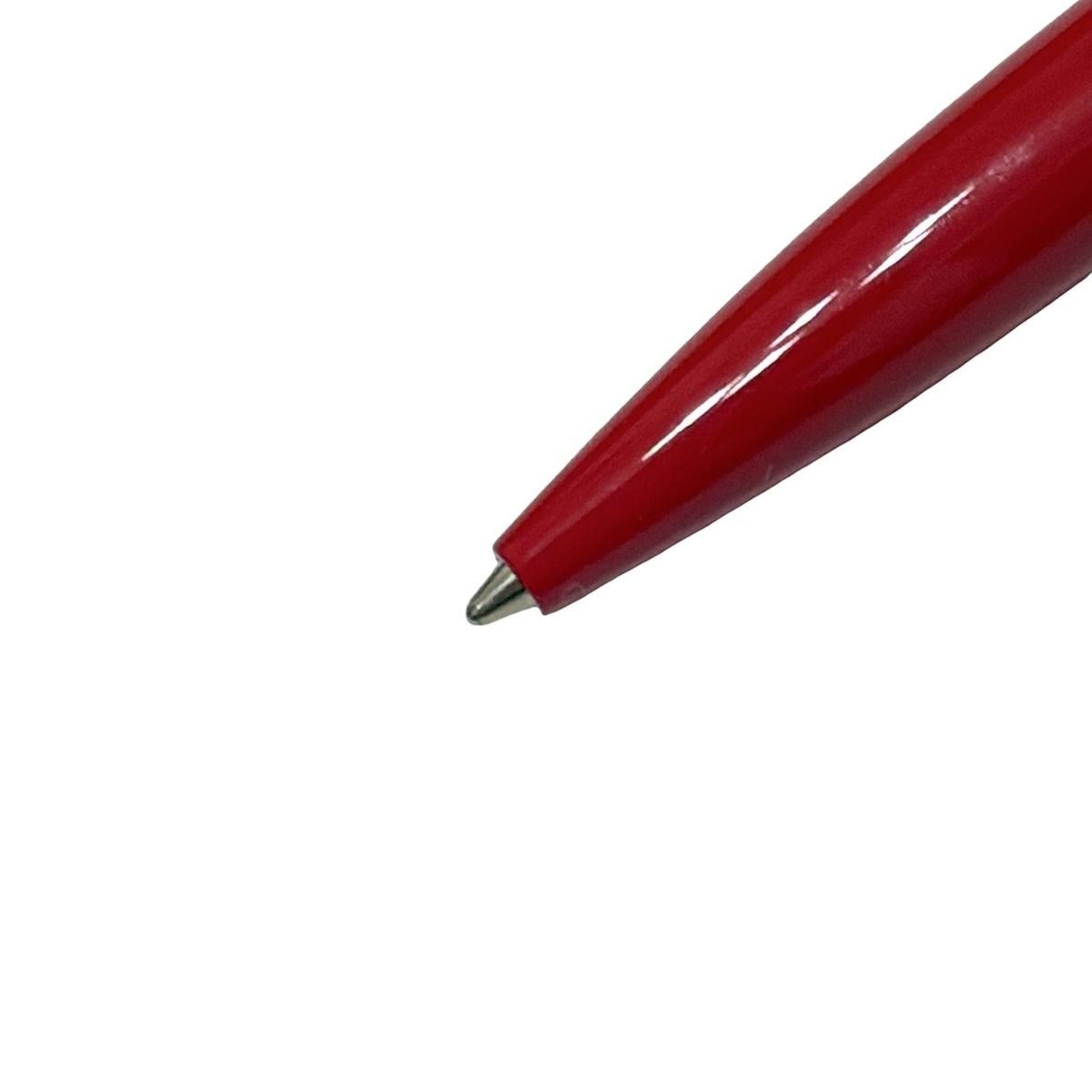 TIFFANY&Co.(ティファニー) ボールペン美品 回転式ボールペン レッド