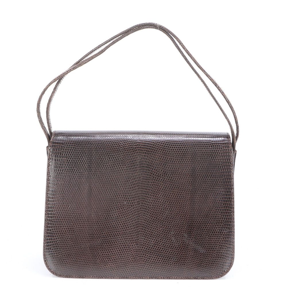 美品 ヴィンテージ グッチ リザード レザー ショルダーバッグ 肩掛け