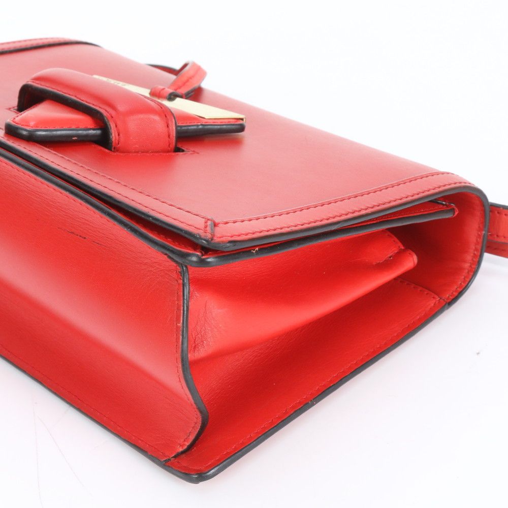 美品 ロエベ バルセロナ レザー 2WAY ショルダーバッグ 斜め掛け