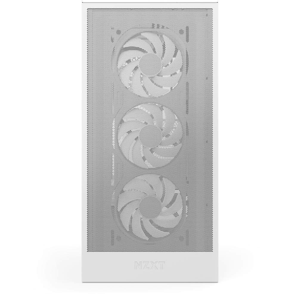 NZXT H 5 Flow RGB White 360 mm RGBシングルフレームファン搭載 ミドルタワー ATX PCケース ホワイト CC-H 52 FW-R 1