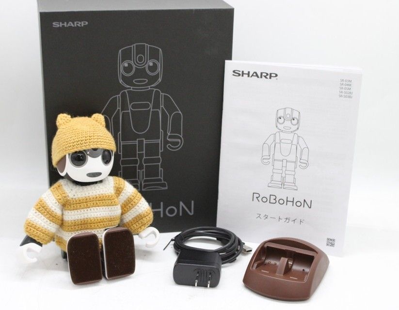 シャープ ロボホン SR-03M-T 洋服・帽子付き モバイル型 ロボット