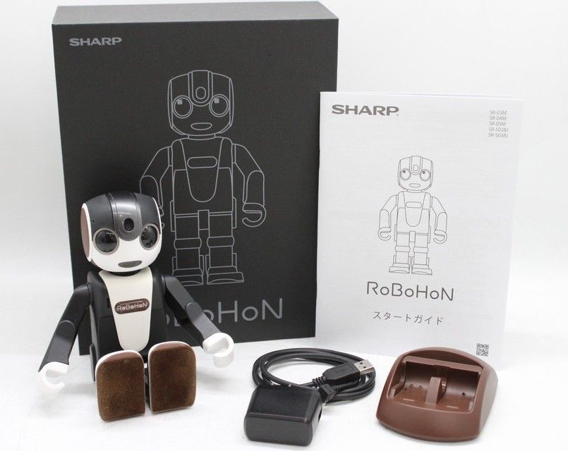 シャープ ロボホン SR-03 M-T モバイル型 ロボット ホビー SHARP RoBoHon -Z 30-byebye