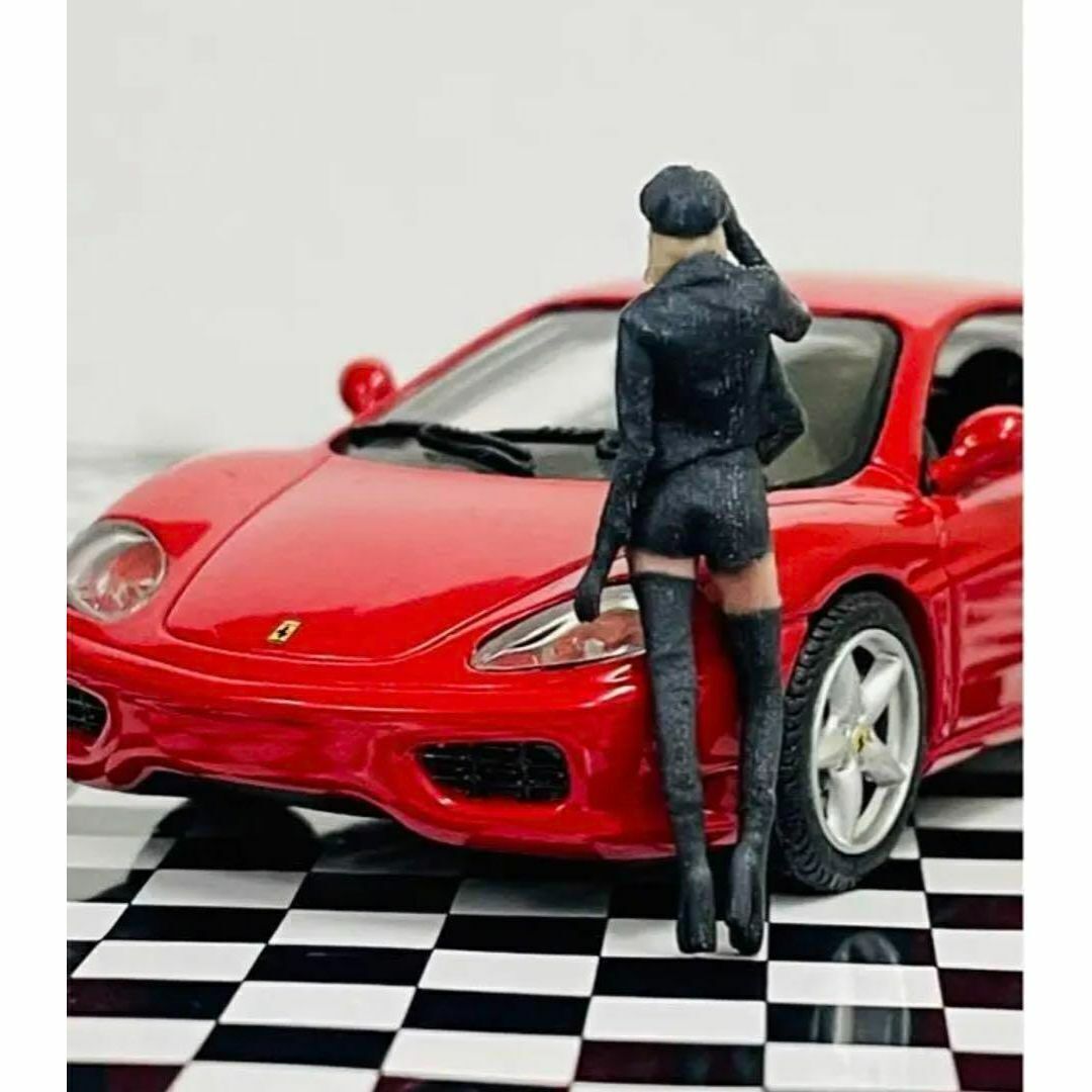 完成品 1/43 R1 フィギュア ミニカーに 1/64より大 ジオラマに リアル