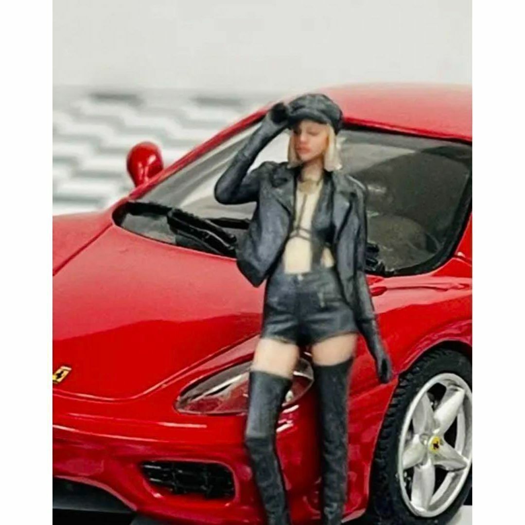 完成品 1/43 R1 フィギュア ミニカーに 1/64より大 ジオラマに リアル