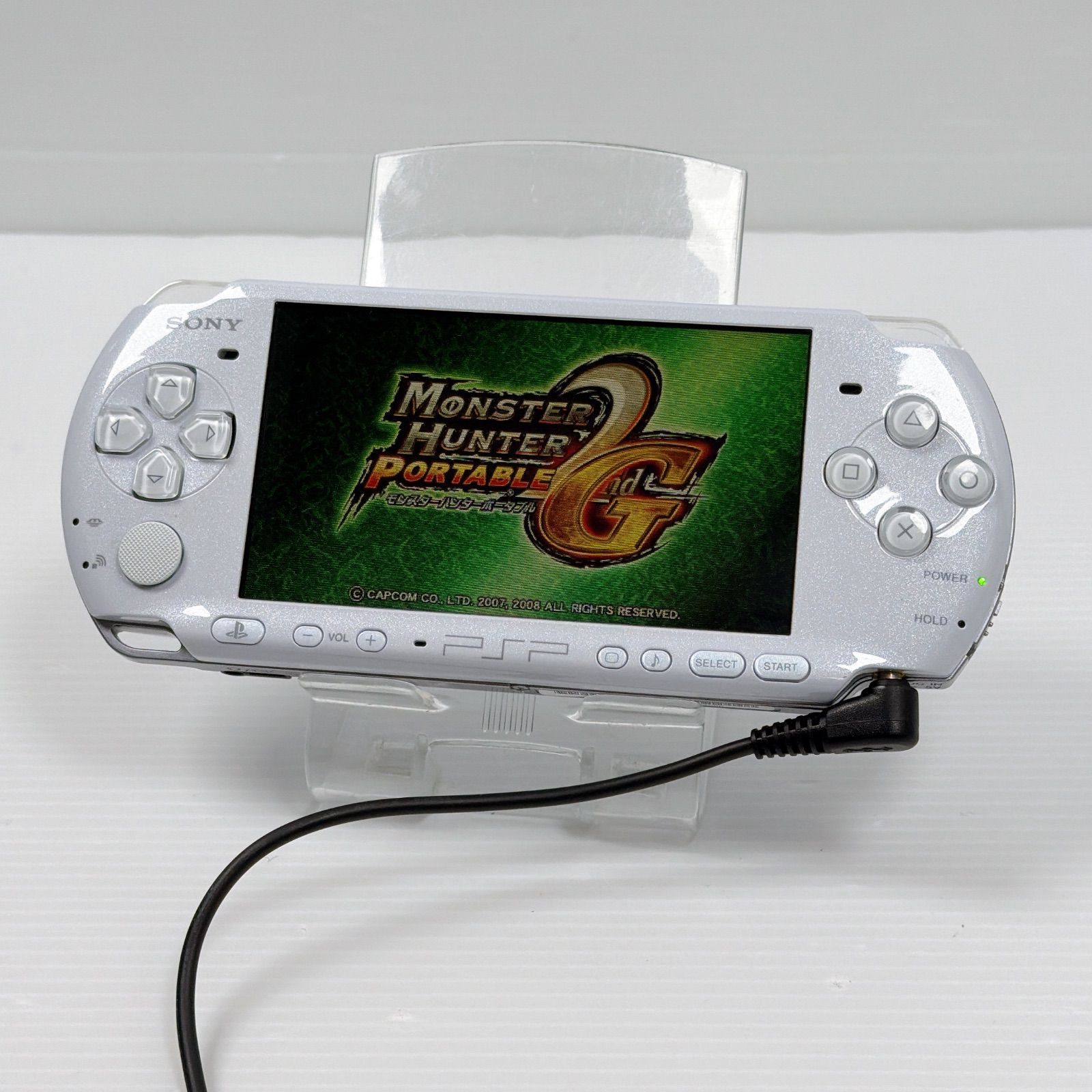 PSP 3000 パールホワイト FW 6.60 ソニー プレイステーション ポータブル SONY PlayStation Portable