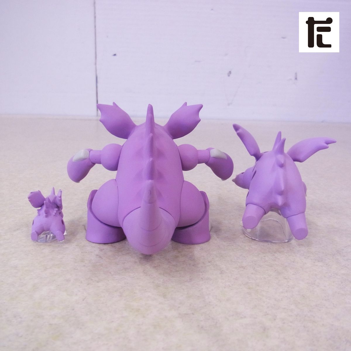 ポケモンスケールワールド ニドラン♂＆ニドリーノ＆ニドキング